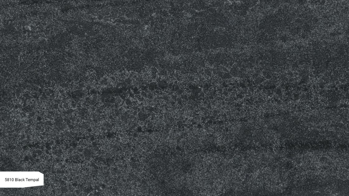 Caesarstone Black Tempal – ArchiType – texture et veinage de la pierre