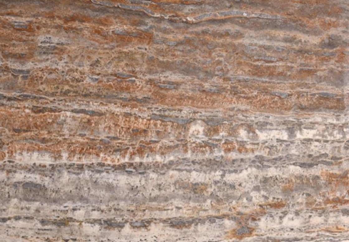 Travertin Silver Brown – Travertin – texture et veinage de la pierre
