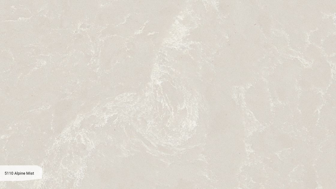 Caesarstone Alpine Mist – ArchiType – texture et veinage de la pierre